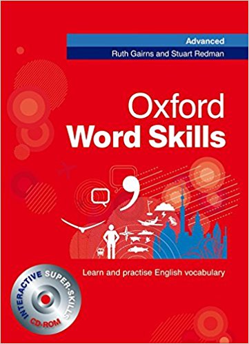 کتاب آکسفورد ورد اسکیلز ادونس Oxford Word Skills Advanced (سایز بزرگ با تخفیف 50 درصد با سی دی)