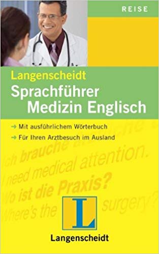کتاب زبان آلمانی Langenscheidt Sprachführer Medizin Englisch 