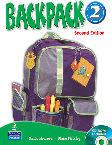 کتاب زبان کودکان بک پک Backpack 2+CD  با تخفیف 50% به همراه کتاب دانش آموز و کتاب کار