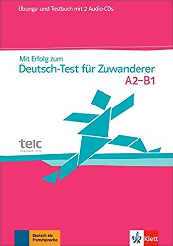 کتاب زبان آلمانی Mit Erfolg zum Deutsch Test fur Zuwanderer Test und Ubungsbuch
