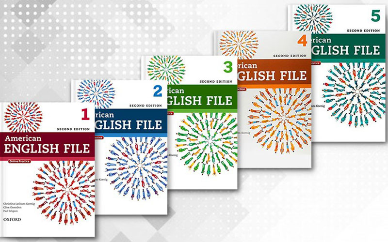 مجموعه پک 5 جلدی امریکن انگلیش فایل ویرایش دوم American English File (کتاب دانش آموز و کتاب کار و فایل صوتی) با تخفیف 50 درصد