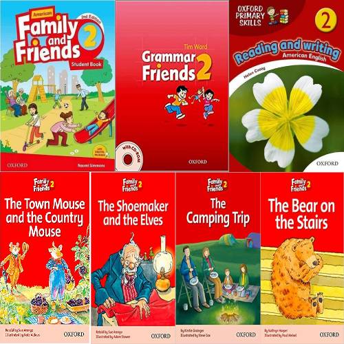 پک کامل کتاب زبان فمیلی اند فرندز 2 Family and Friends (لهجه امریکن)