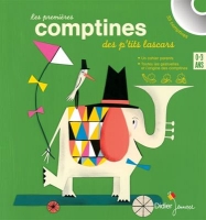 کتاب زبان فرانسوی Les premieres comptines des p’tits lascars