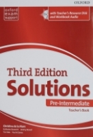 کتاب معلم نیو سولوشن New Solutions Pre-Intermediate Teacher’s Book Third Edition