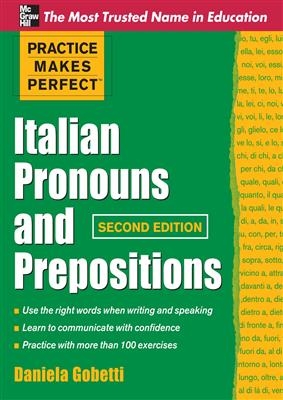 کتاب زبان ایتالیایی Practice Makes Perfect Italian Pronouns And Prepositions