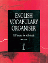 کتاب زبان انگلیش وکبیولری ارگنایزر English Vocabulary Organizer