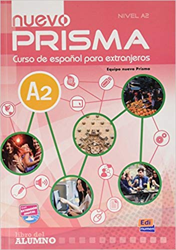 کتاب زبان اسپانیایی نوو پریسما Nuevo Prisma A2 (کتاب دانش آموز کتاب کار و فایل صوتی) با تخفیف 50 درصد