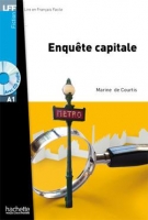 کتاب رمان فرانسویEnquete Capitale+CD audio (A1)