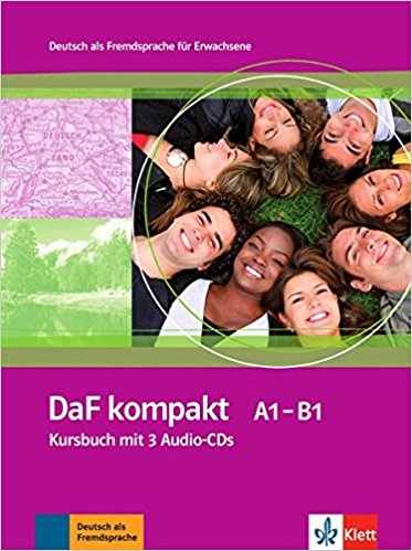 کتاب زبان آلمانی داف کامپکت DaF kompakt Kursbuch Ubungsbuch A1 B1