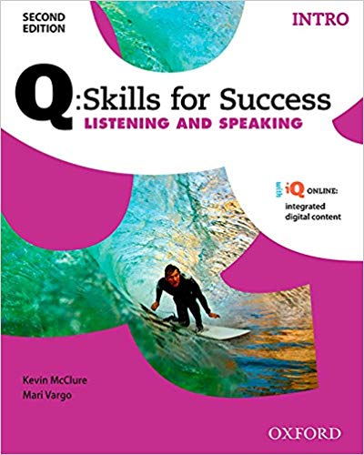 کتاب کیو اسکیل فور سکسز ویرایش دوم Q Skills for Success Intro Listening and Speaking 2nd