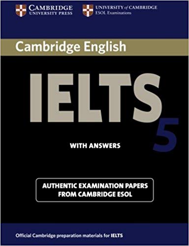 کتاب زبان کمبریج انگلیش آیلتس Cambridge English IELTS 5 با تخفیف 50 درصد
