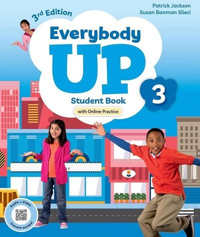 کتاب اموزشی انگلیسی اوری بادی اپ Everybody Up! 2nd Edition Student's Book level 3