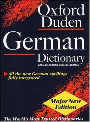 کتاب زبان آلمانی The Oxford-Duden German Dictionary 