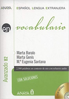 کتاب زبان Vocabulario Nivel Avanzado B2 Con Soluciones+CD