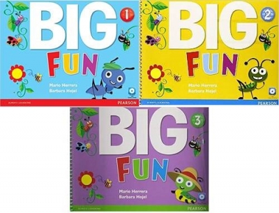 مجموعه 3 جلدی آموزش زبان کودکان بیگ فان BIG FUN با تخفیف 50 درصد