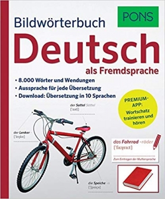 کتاب دیکشنری تصویری آلمانی PONS Bildworterbuch Deutsch als Fremdsprache