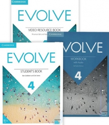 پکیج 3 جلدی کتاب ایوالو Evolve 4 + کتاب فعالیت های ویدئویی