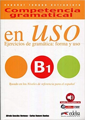 کتاب زبان Competencia gramatical en USO B1+CD