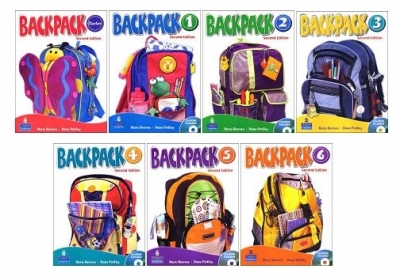 مجموعه 7 جلدی کتاب آموزش زبان بک پک Backpack با 50 درصد تخفیف
