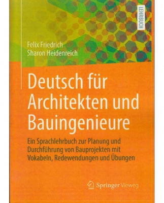 کتاب زبان آلمانی deutsch fur architekten und bauingenieure
