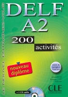 کتاب زبان فرانسوی Nouveau DELF - Niveau A2 - Livre + CD
