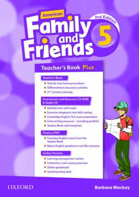???? ???? ????? ??? ????? American Family and Friends 5 (2nd) Teachers book+CD