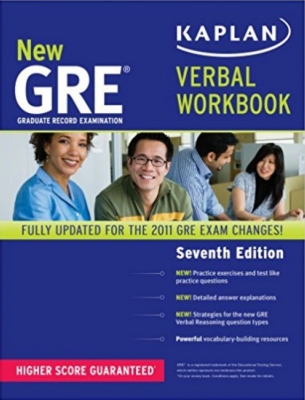 کتاب New GRE Verbal Workbook KAPLAN 7th