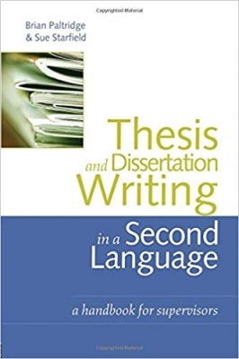 ???? Thesis and Dissertation Writing in a Second Language
