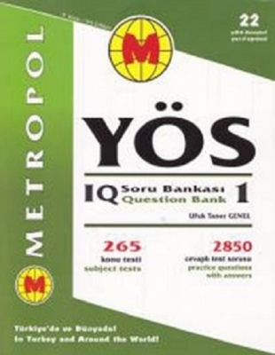 کتاب YOS IQ soru bankası 1