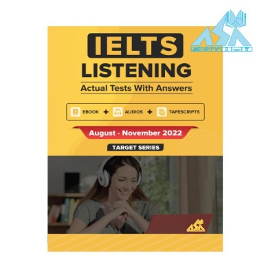 کتاب اکچوال آیلتس IELTS Listening Actual Tests and Answers August November 2022