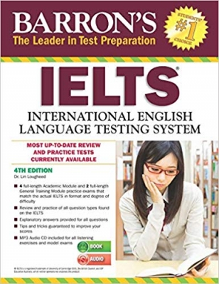 کتاب زبان بارونز آیلتس اینترنشنال انگلیش لنگوئج تستینگ سیستم Barrons IELTS :International English Language Testing System 4th