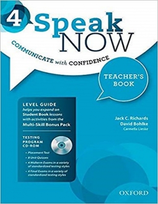 کتاب زبان معلم اسپیک نو Speak Now 4 Teachers book