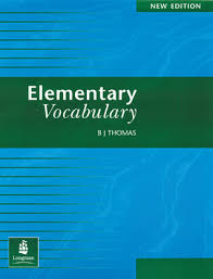 کتاب زبان المنتری وکبیولری Elementary Vocabulary bj thomas