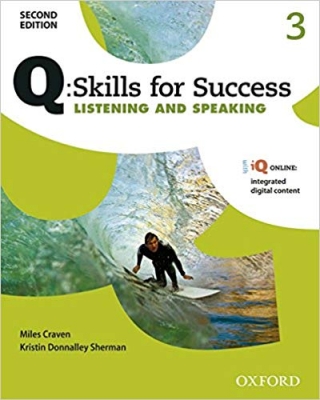 کتاب کیو اسکیل فور سکسز ویرایش دوم Q Skills for Success 3 Listening and Speaking 2nd
