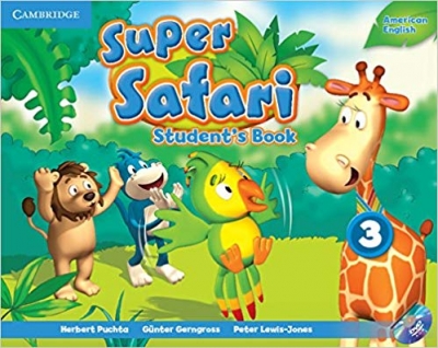 کتاب زبان امریکن سوپر سافاری American Super Safari 3 با تخفیف 50 درصد (کتاب دانش آموز و کتاب کار و فایل صوتی) 