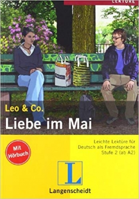 کتاب زبان آلمانی leo + co liebe im mai + cd audio