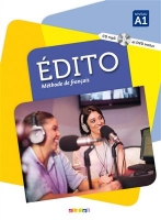 کتاب زبان فرانسوی ادیتو  Edito 1 niv.A1+Cahier+CD mp3+DVD