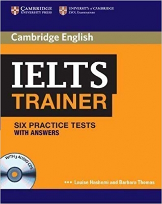 کتاب زبان کمبریج آیلتس ترینر Cambridge IELTS Trainer (Six Practice Tests with Answers)+CD