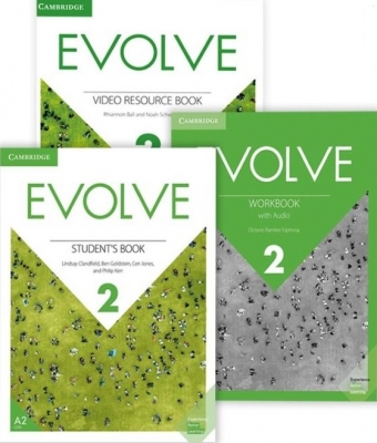 پکیج 3 جلدی کتاب ایوالو Evolve 2 + کتاب فعالیت های ویدئویی