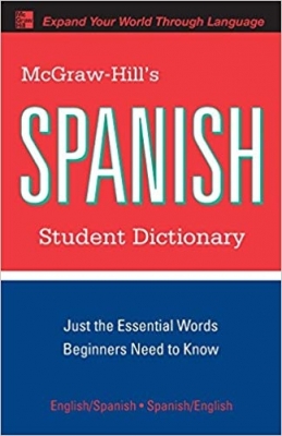 کتاب زبان دیکشنری اسپانیایی McGraw-Hill's Spanish Student Dictionary