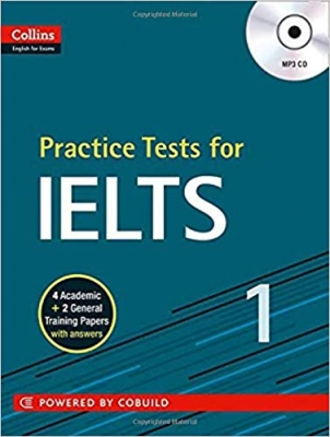 کتاب زبان کالینز پرکتیس تست فور آیلتس 1 Collins Practice Tests for IELTS
