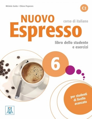 خرید کتاب نوو اسپرسو Nuovo Espresso 6 (Italian Edition): Libro Studente C2+DVD رنگی