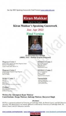 کتاب کتاب Kiran Makkars Speaking Guesswork Jan Apr 2023 Final Version