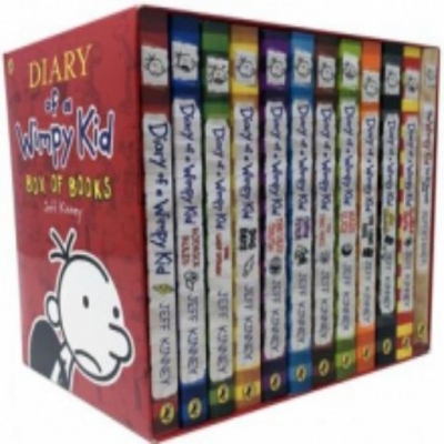 مجموعه کتاب زبان ویمپی کید 14 جلدی Diary of a Wimpy Kid با تخفیف 50درصد