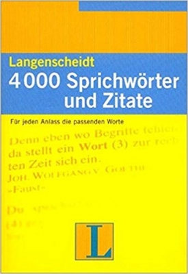 کتاب زبان آلمانی Langenscheidt 4000 Sprichworter Und Zitate
