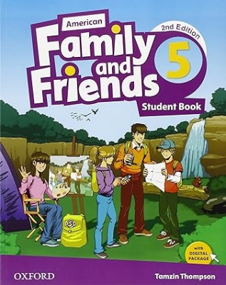 کتاب زبان کودکان آمریکن فمیلی اند فرندز پنج ویرایش دوم American Family and Friends 5 (2nd)+CD