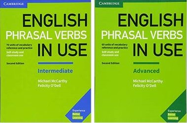 مجموعه 2 جلدی کتاب زبان انگلیش فریزال ورب این یوز English Phrasal Verbs in Use