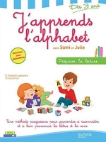 کتاب زبان فرانسوی J'apprends l'alphabet avec Sami et Julie