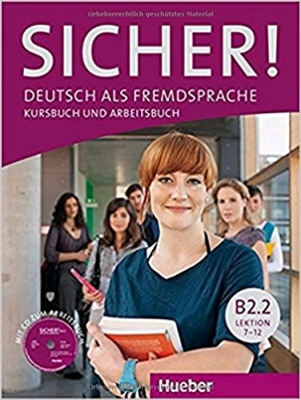 کتاب زبان آلمانی زیشا Sicher B2 2 رنگی (درس 7 تا 12) (کتاب دانش آموز و کتاب کار و فایل صوتی)
