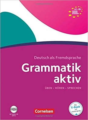 کتاب زبان آلمانی گراماتیک اکتیو Grammatik aktiv Ubungsgrammatik A1 B1 (چاپ سیاه و سفید سایز A4)